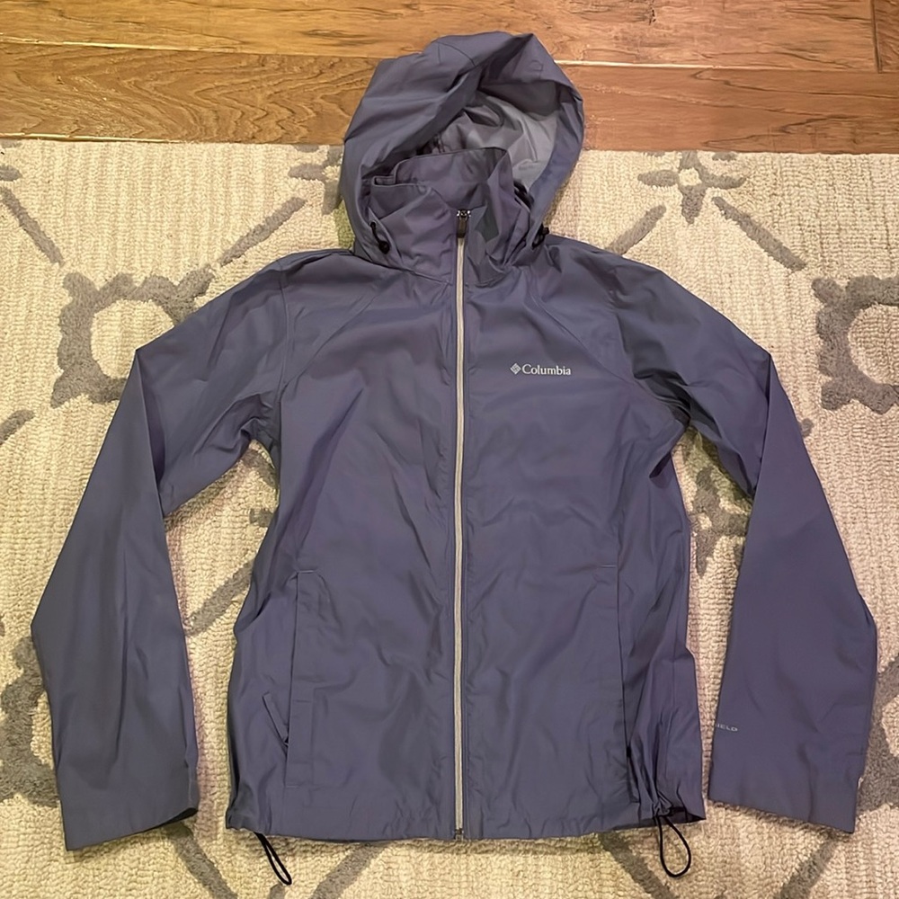 Columbia Purple Rain Jacket Size Small